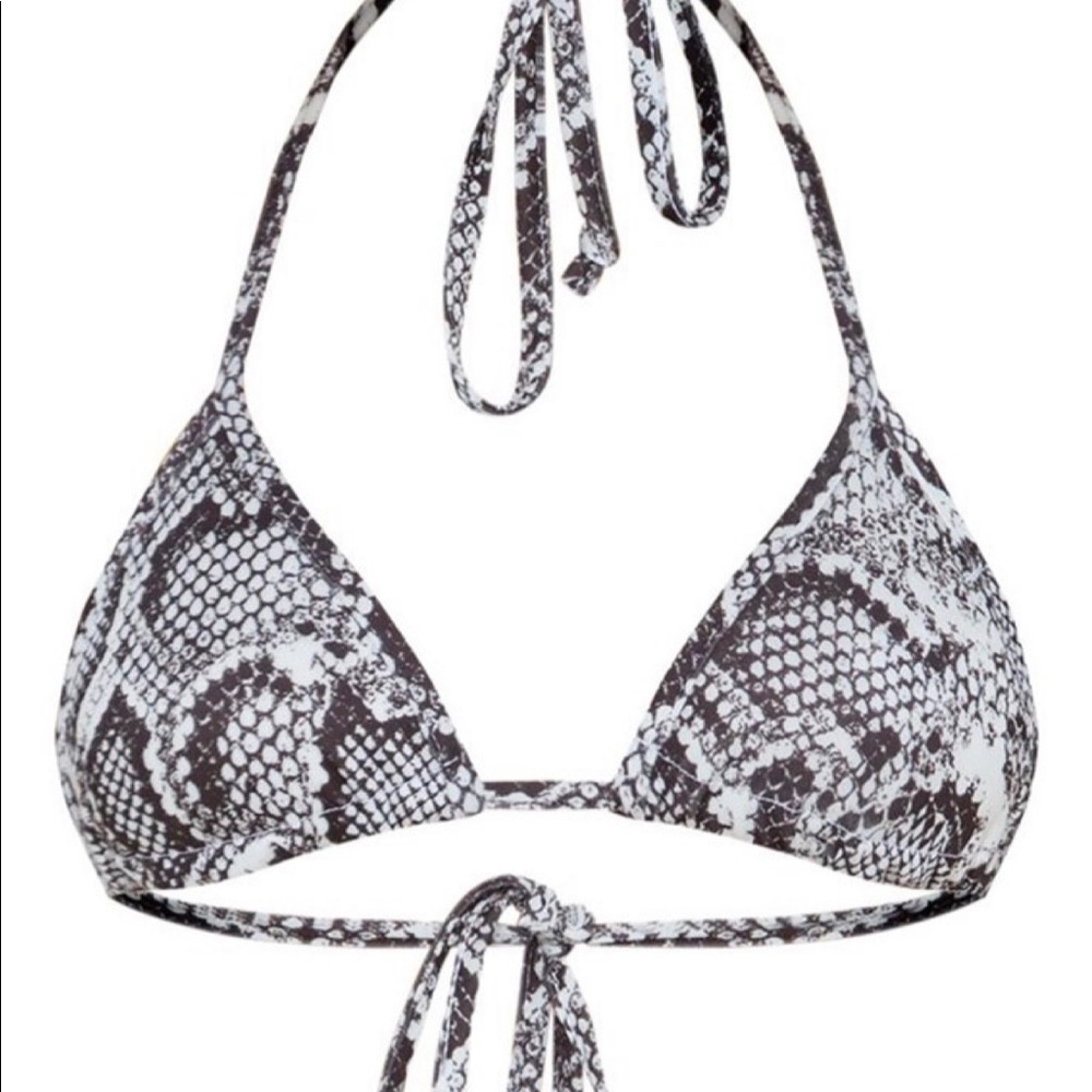 Snake skin bikini New with tags